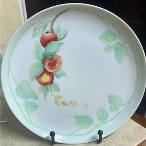 Vintage Rare German Signed Baronet Fine China Dinnerware Plate